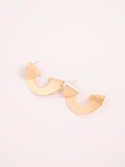 Metallic Drop Earrings