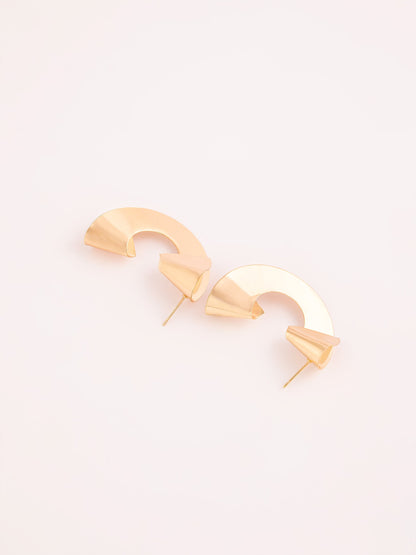 Metallic Drop Earrings