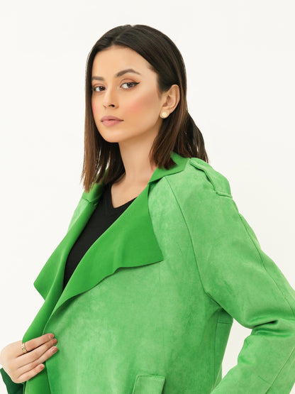 Suede Coat