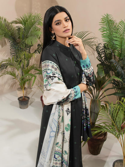 2 Piece Linen Suit-Printed (Unstitched)