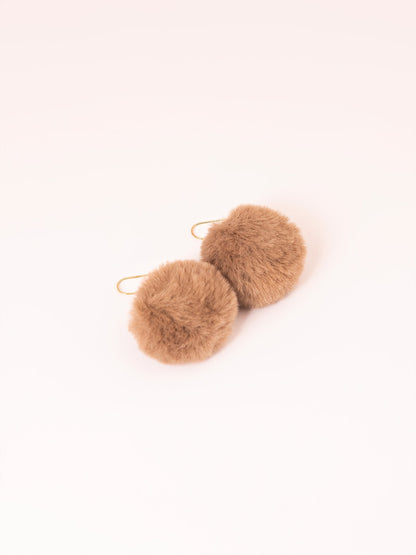 Pompom Earrings