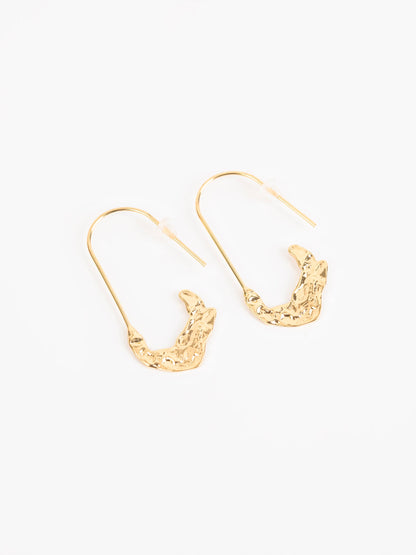 Hammered Earrings