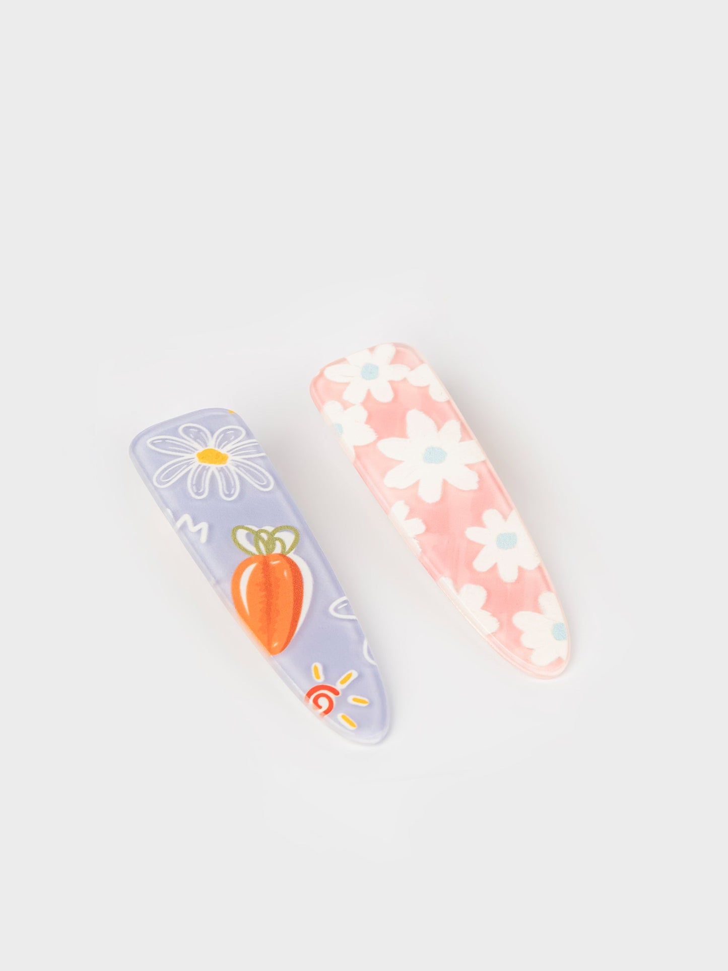 Printed Hair Clips