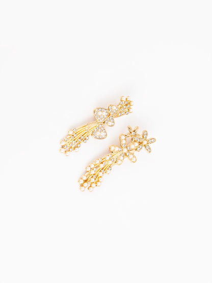 Embellished Butterfly Hair Clips