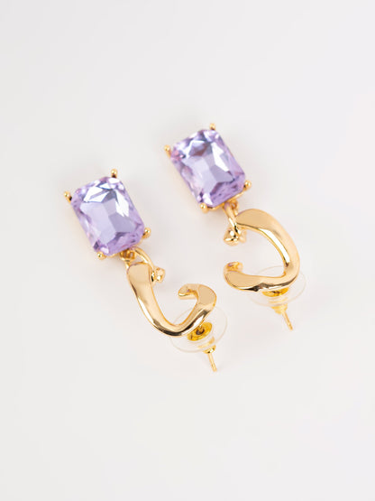Minimal Stone Earrings