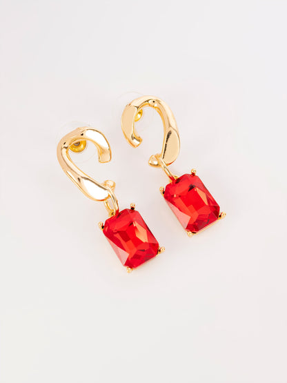 Minimal Stone Earrings