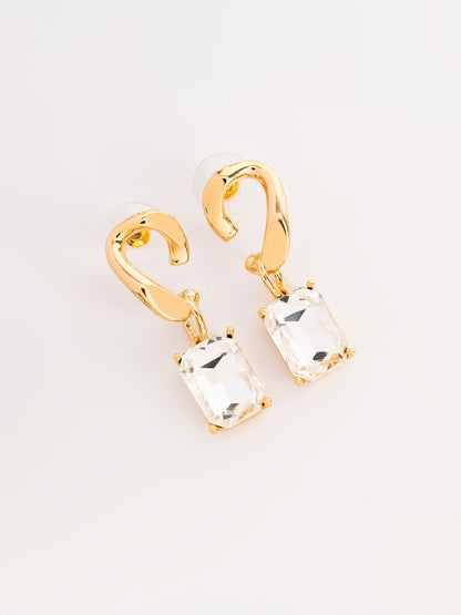 Minimal Stone Earrings