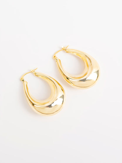 Gold Drop Earings