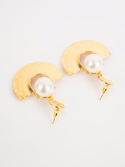 Textured Drop Earrings