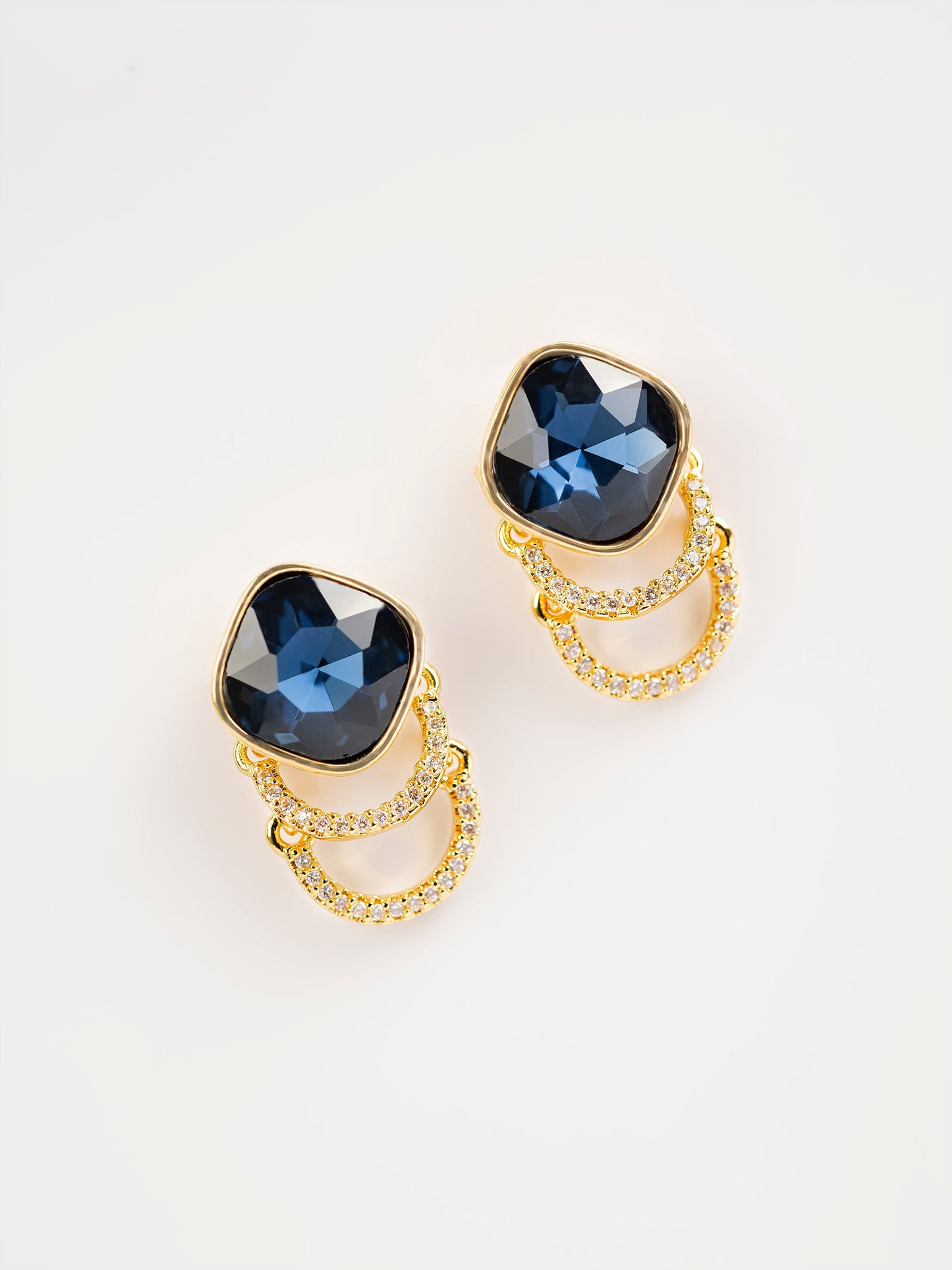 Multi-Layered Embellished Studs
