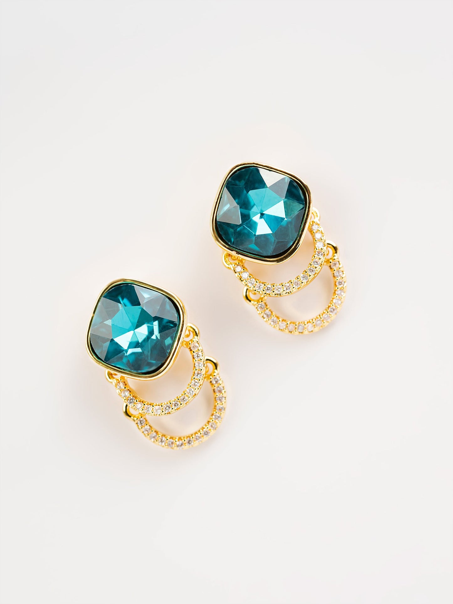 Multi-Layered Embellished Studs