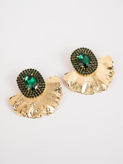 Embellished Floral Earrings