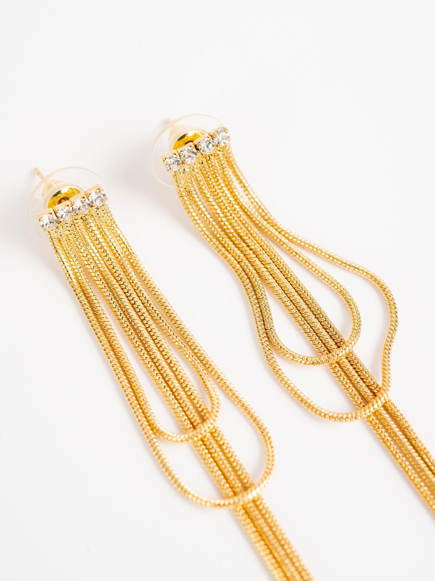 Dangling Mesh Earrings