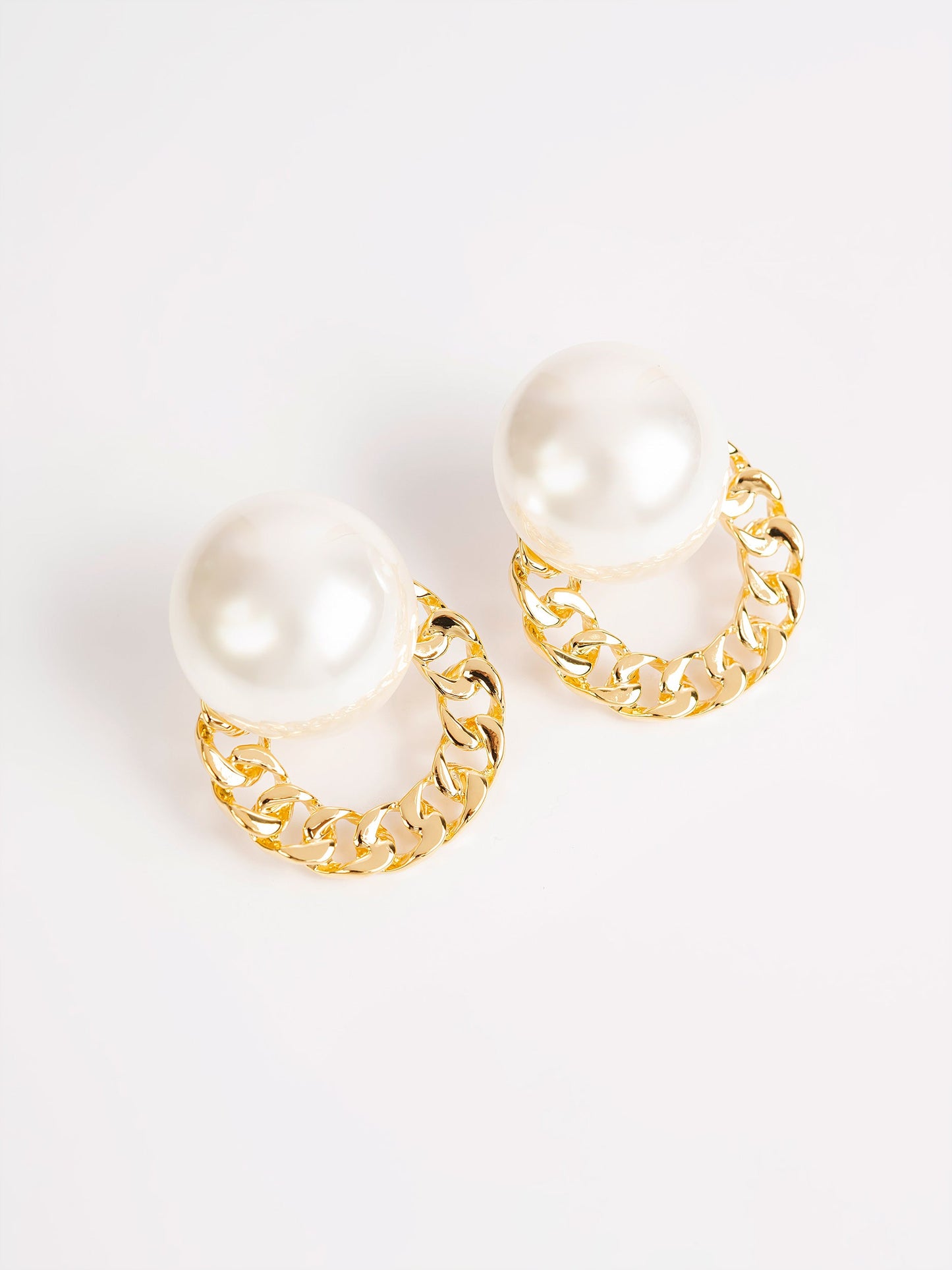 Chunky Pearl Earrings