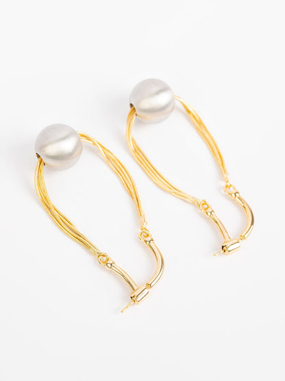 Dangling Mesh Earrings