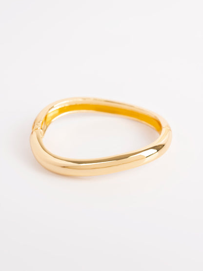 Solid Gold Bangle Bracelet