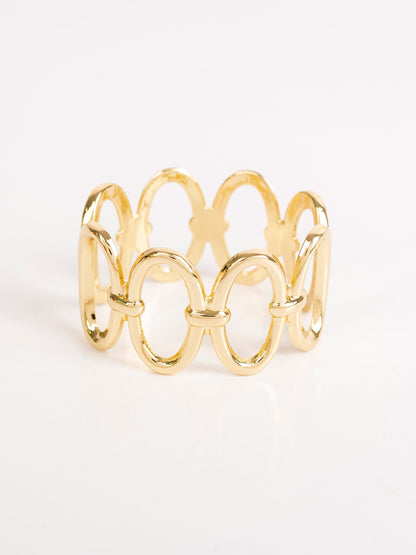 Oval Cuff Bracelet