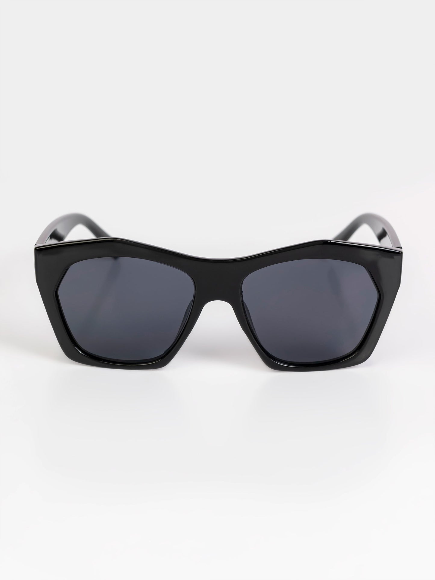 Geometric Cat-Eye Sunglasses