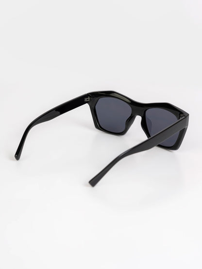 Geometric Cat-Eye Sunglasses