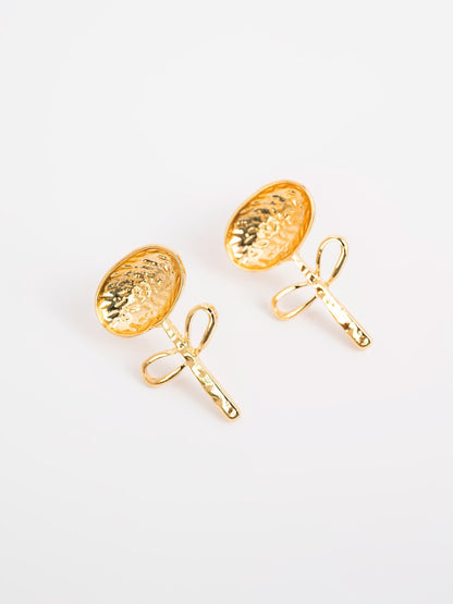 Abstract Leaf Earrings