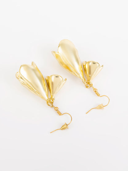 Dangling Flower Earrings
