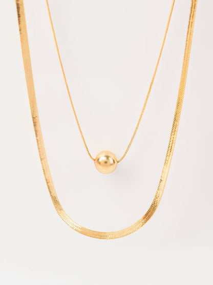 Layered Mesh Necklace