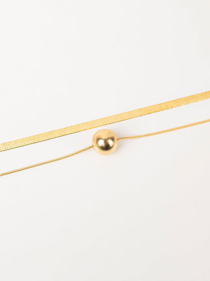Layered Mesh Necklace