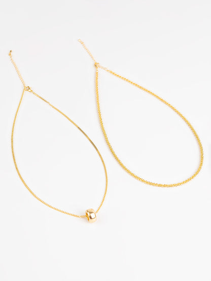 Set Of Minimal Gold Necklaces