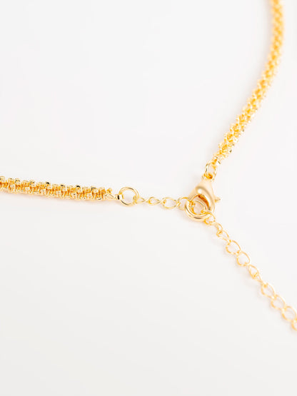 Set Of Minimal Gold Necklaces