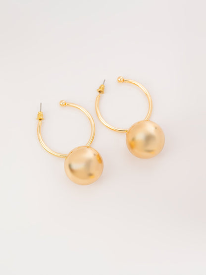Hoop With a bead