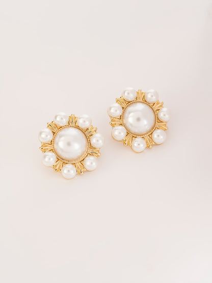 Antique Gold Studs