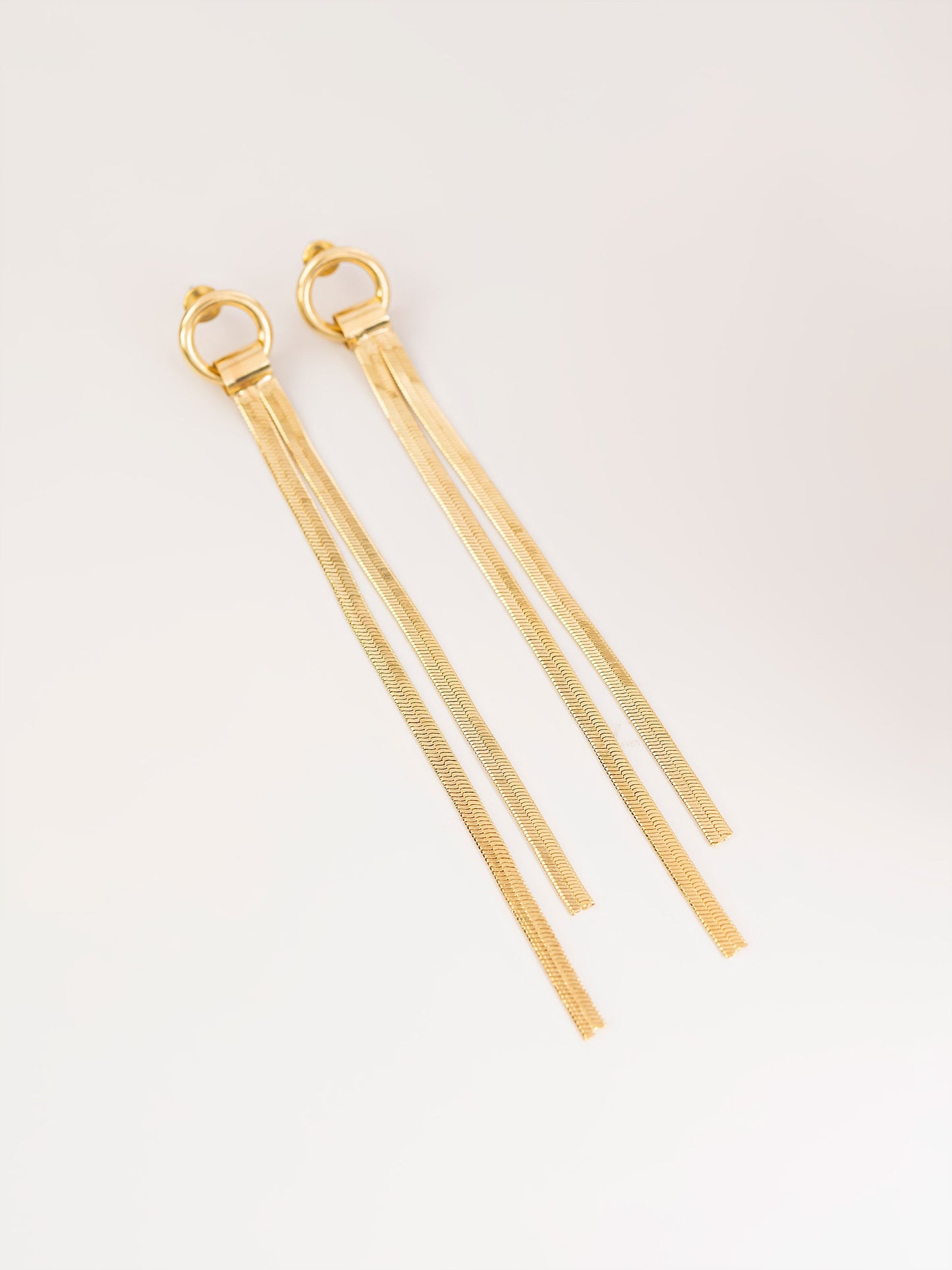 Dangling Mesh Earrings