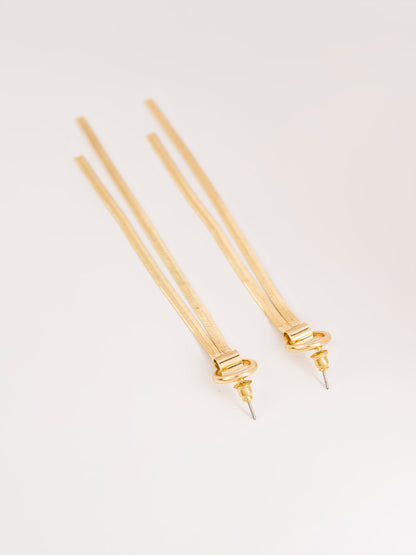 Dangling Mesh Earrings