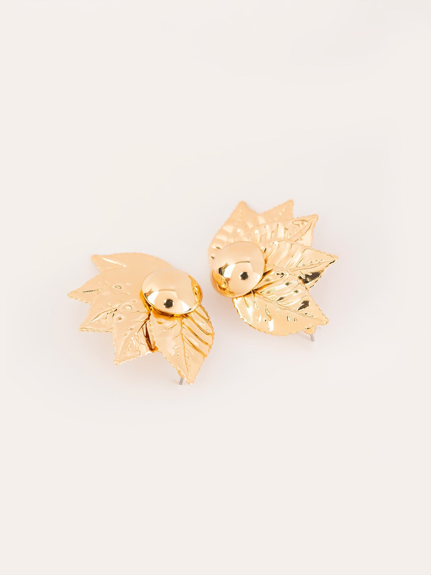 Half Sunflower Earrings