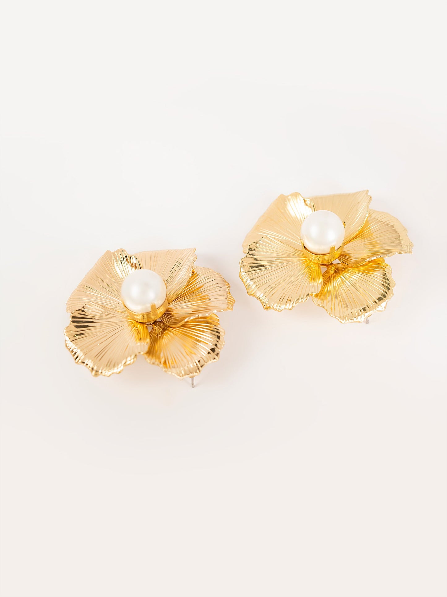 Pearl Flower Earrings