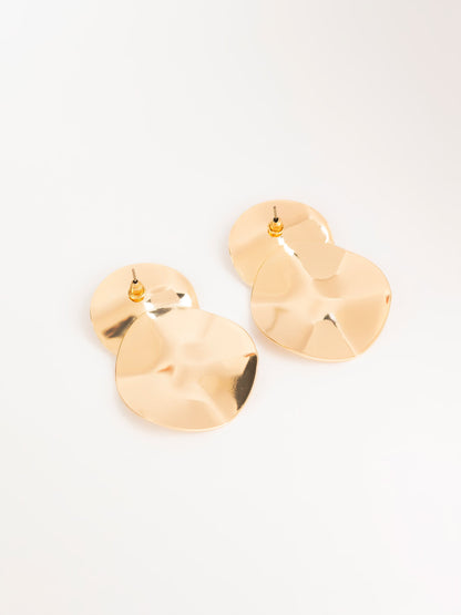 Double Round Earrings