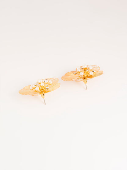 Hallow Flower Earrings