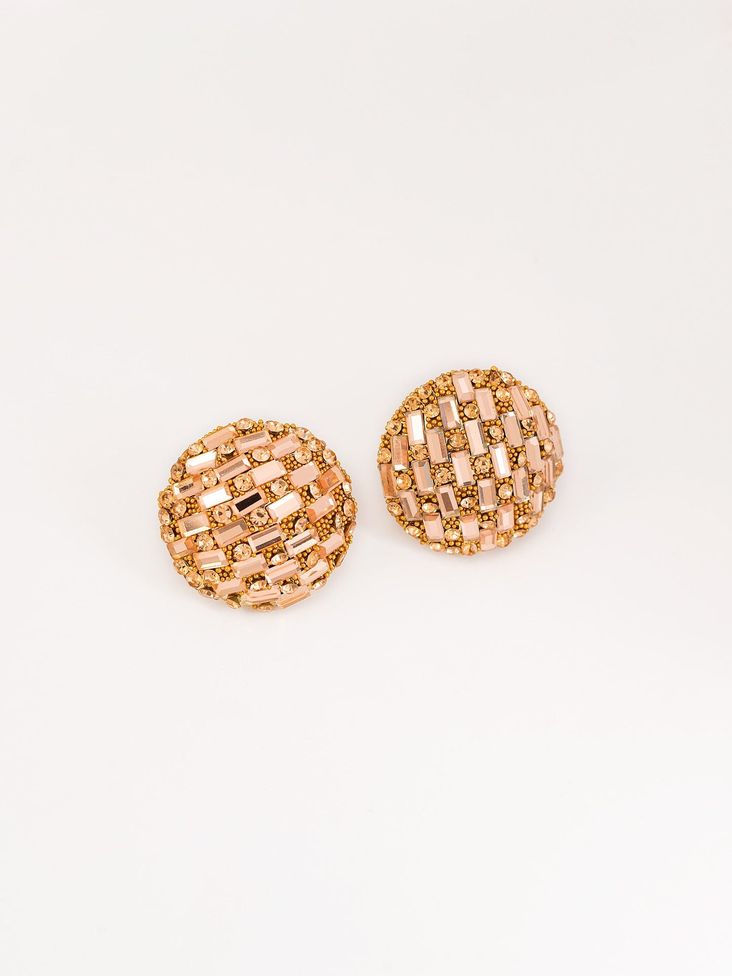 Embellished Square Studs