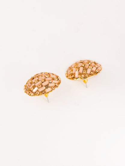 Embellished Square Studs