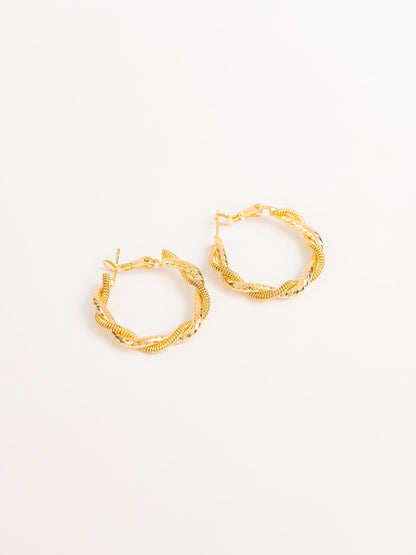 Curly Hoops