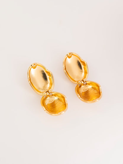 Huggie Hinged Earrings
