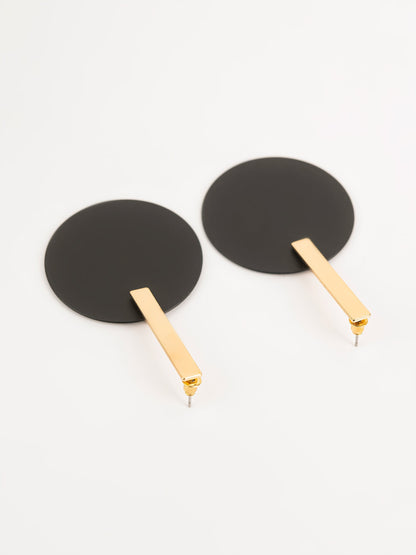 Dangle Round Earrings