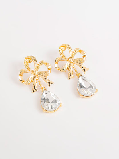 Dangle Rhinestone Earrings