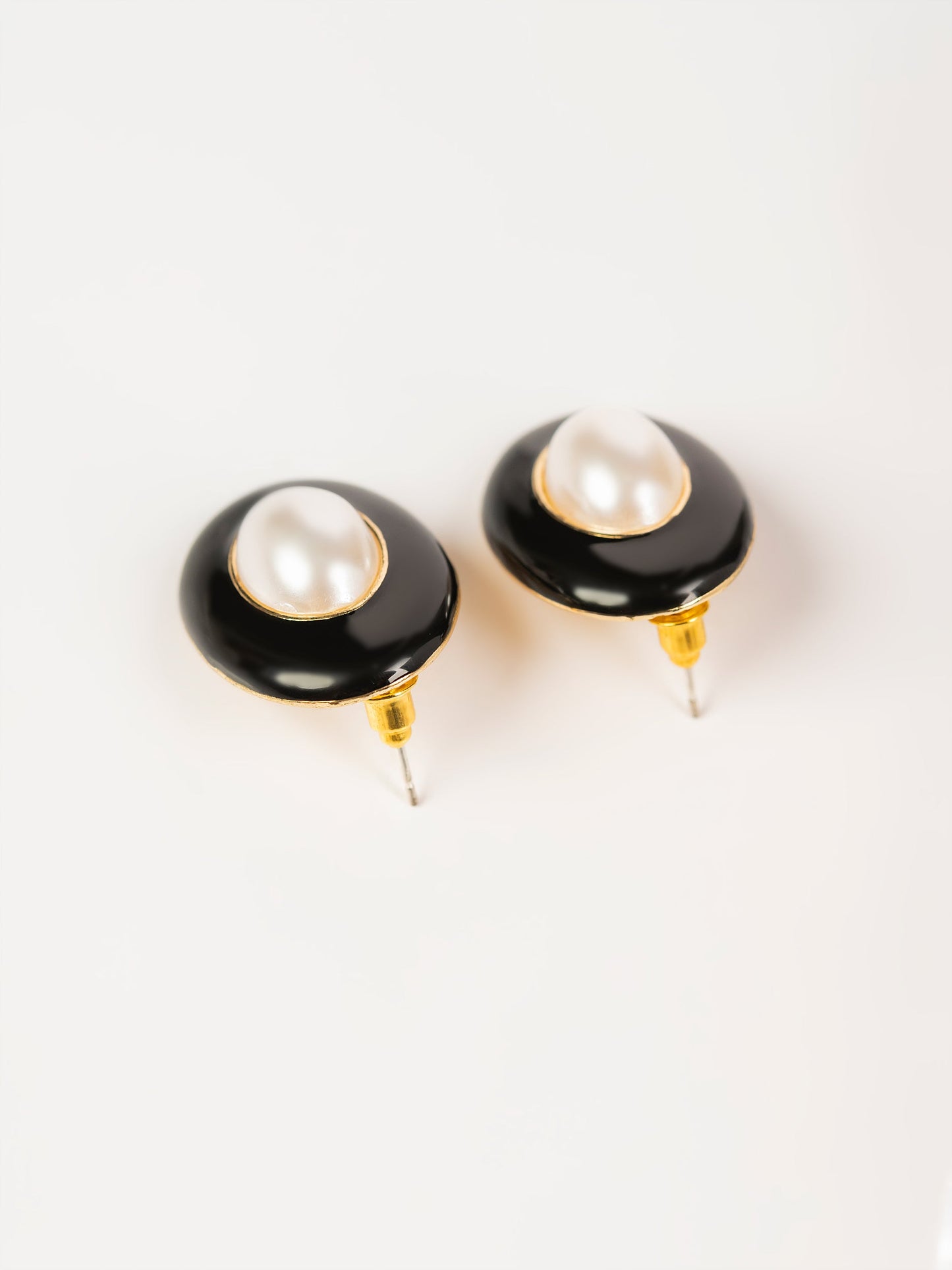 Oval Stone Studs