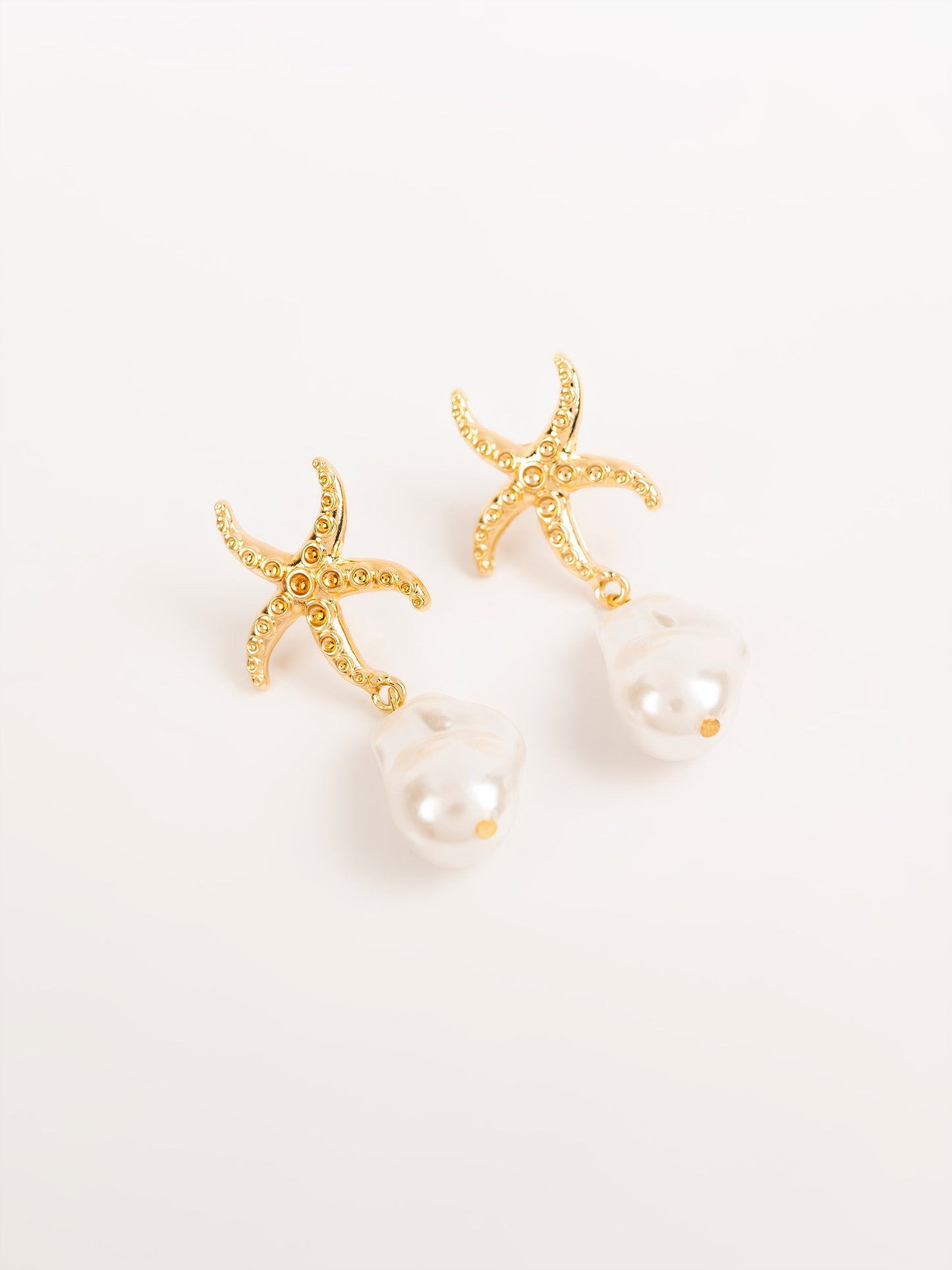 Star Fish Dangle Earrings