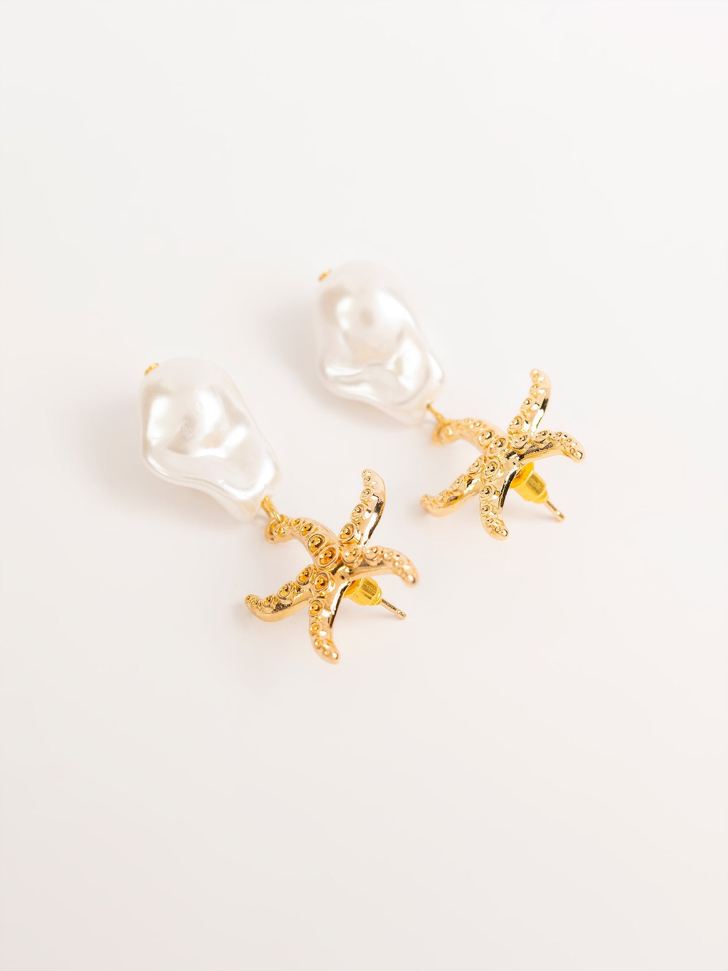 Star Fish Dangle Earrings