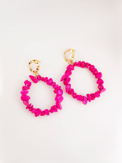 Beaded Drop Earrings