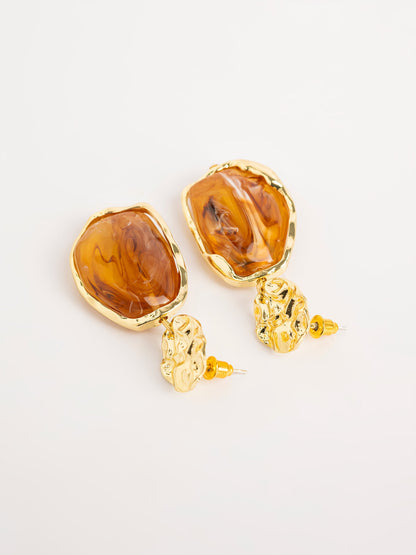 Dangle Stone Earrings