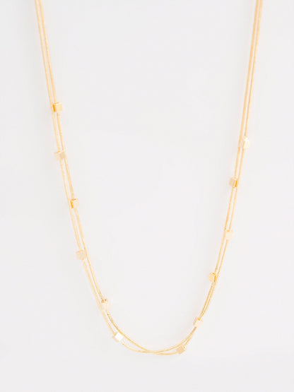 Square Charm Necklace