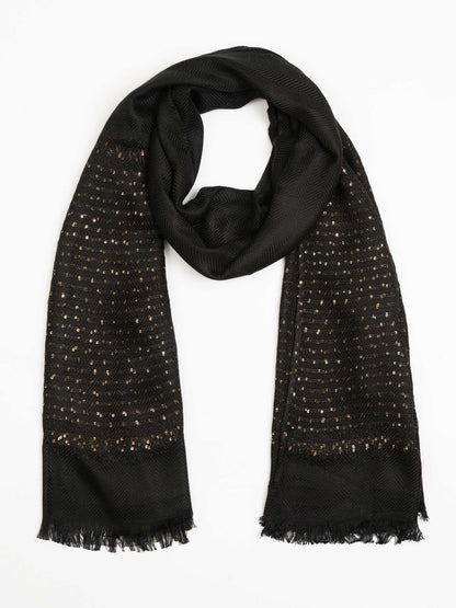 Sequined Woolen Shawl